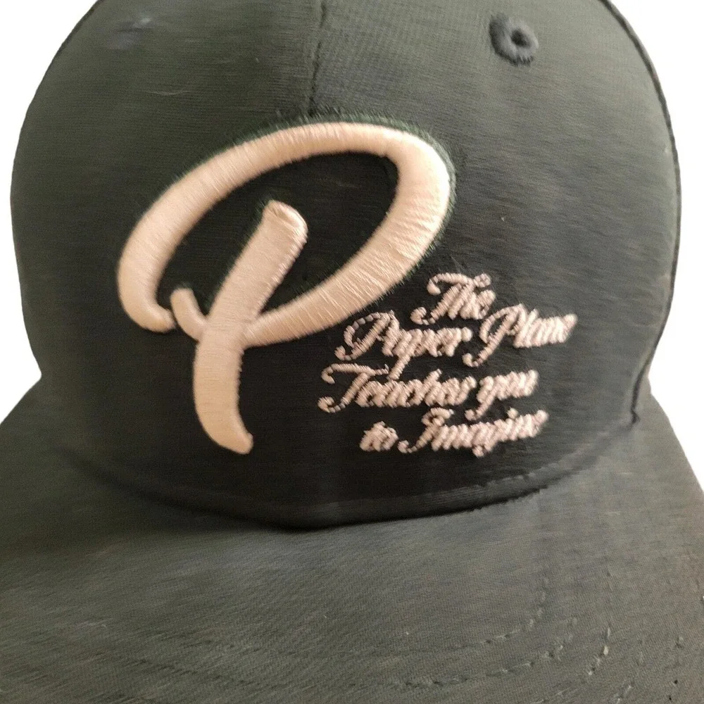 Paper‎ Planes Mantra Retro Slogan Green Mens Snapback Hat